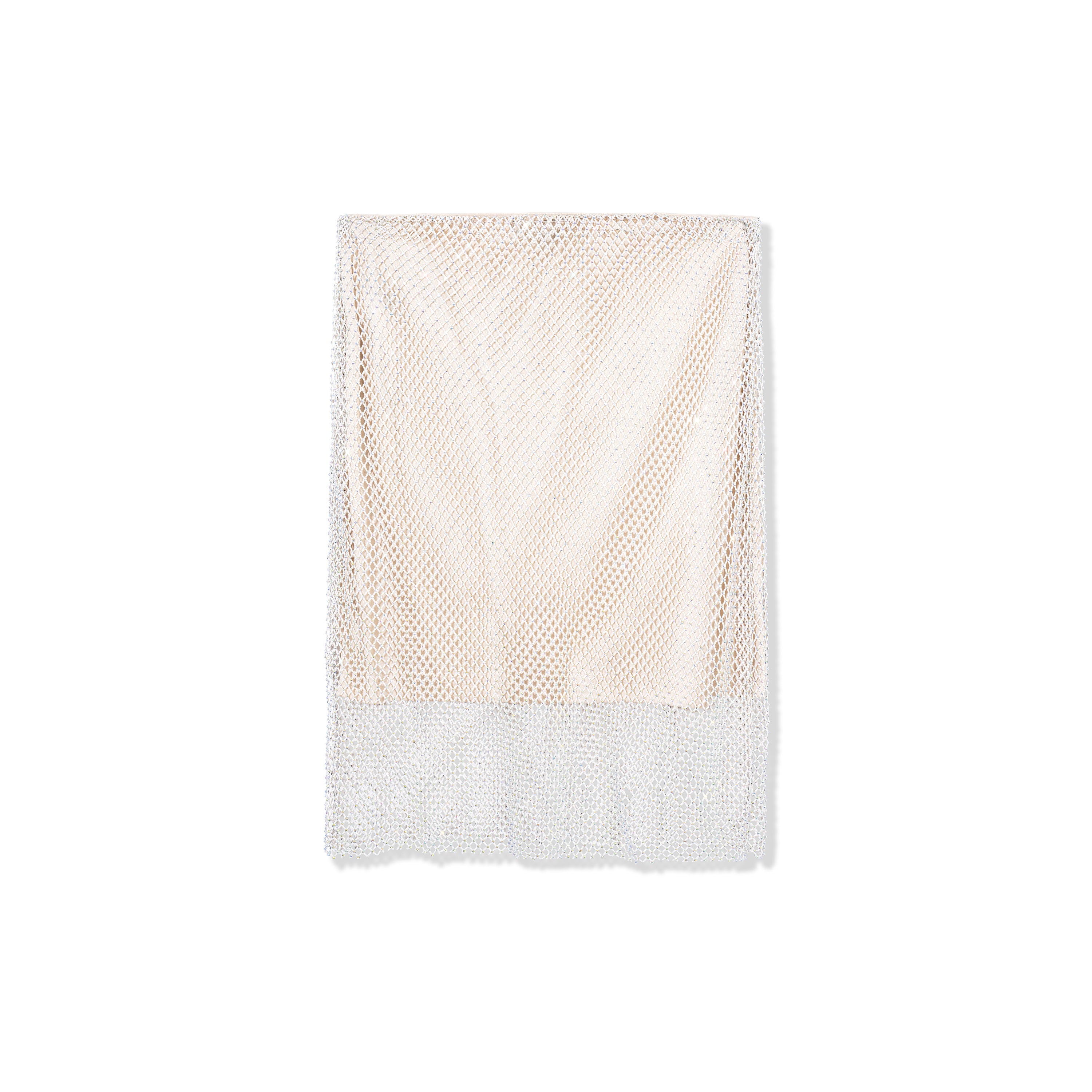 Rhinestone Mesh Skirt