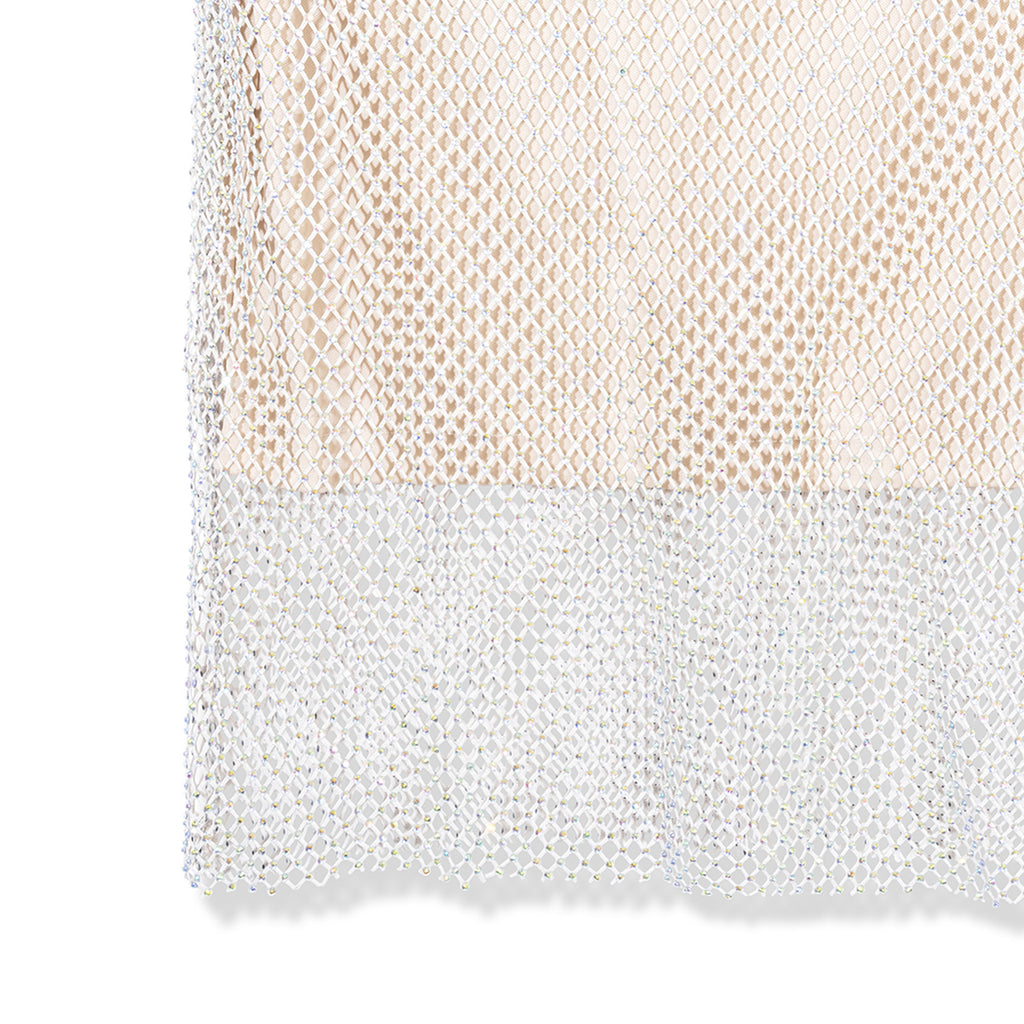 Rhinestone Mesh Skirt