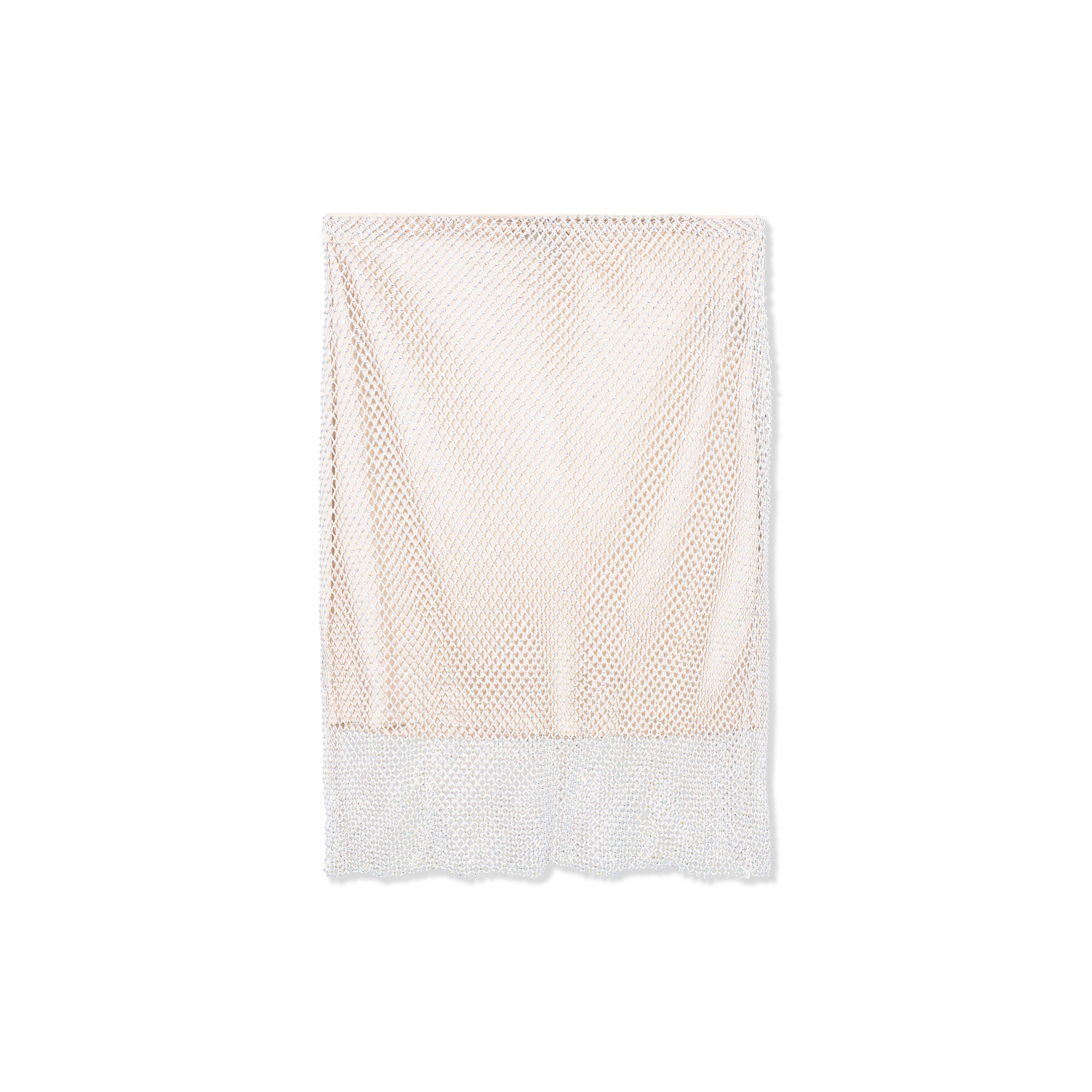 Rhinestone Mesh Skirt