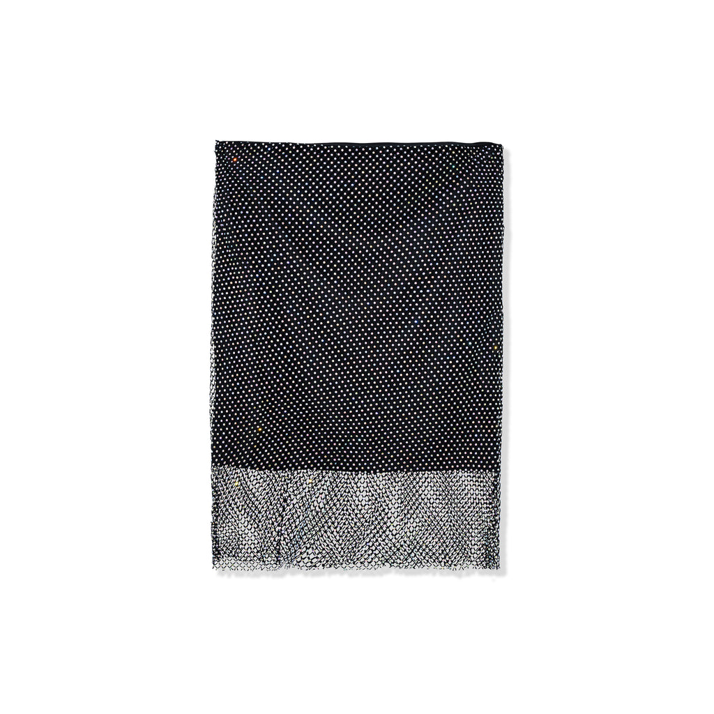 Rhinestone Mesh Skirt
