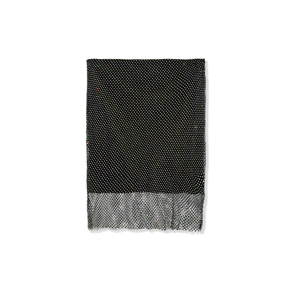 Rhinestone Mesh Skirt