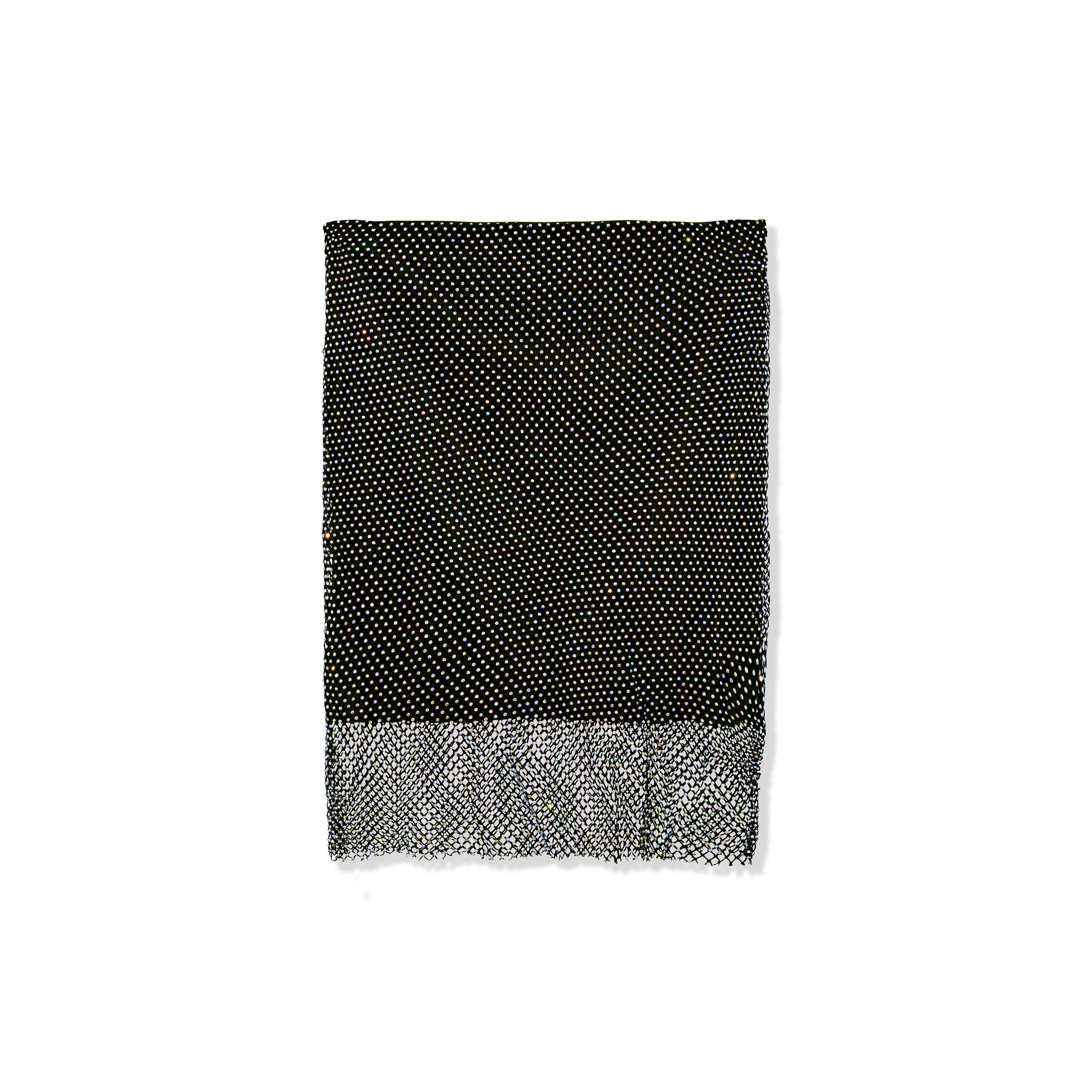 Rhinestone Mesh Skirt