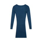 Long Sleeve Bodycon Ribbed Knit Dress