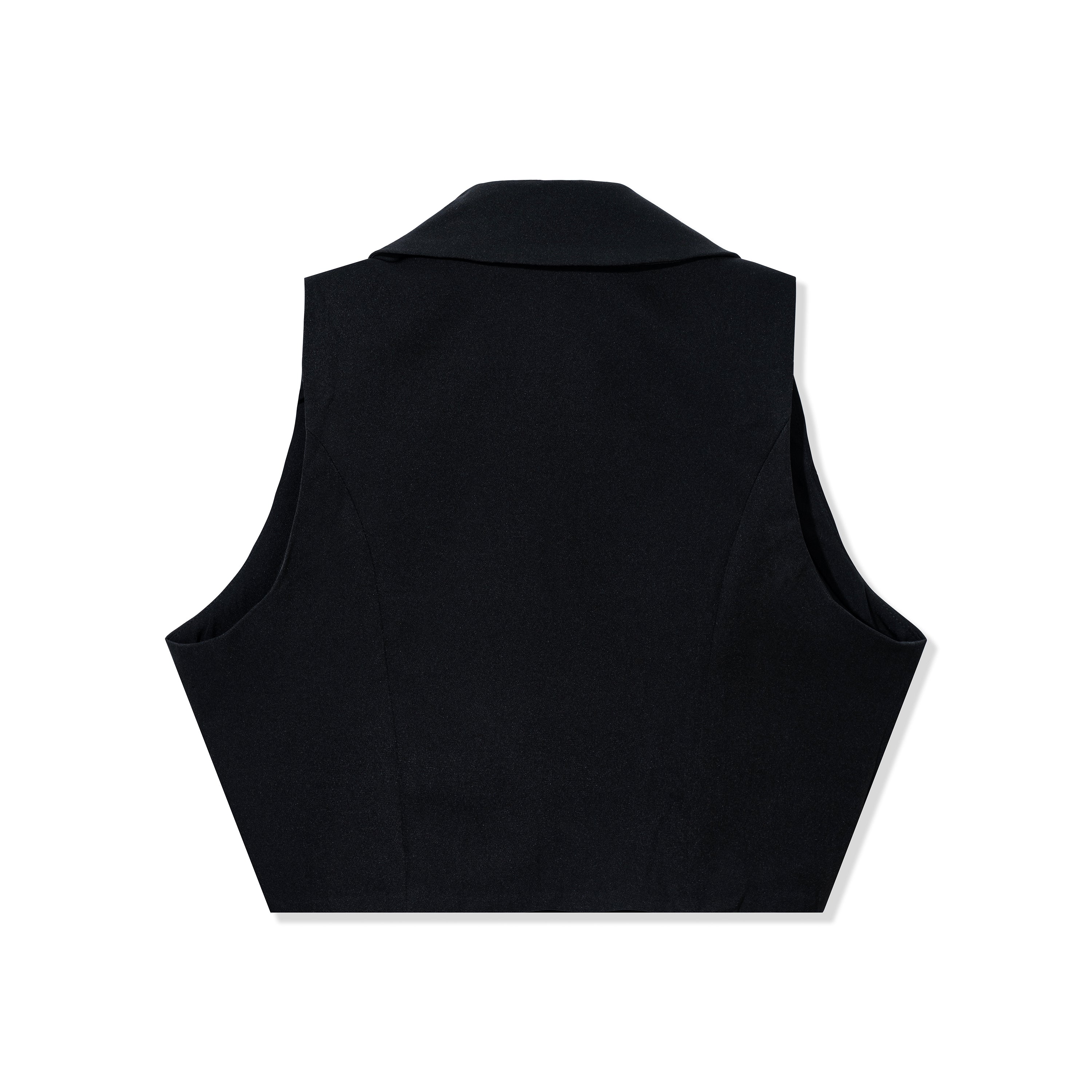 Elevated Minimalist OL Style Cropped Vest Top